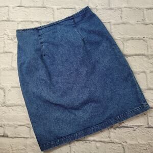 Vintage Tickets California Denim Pencil Skirt size 7/8